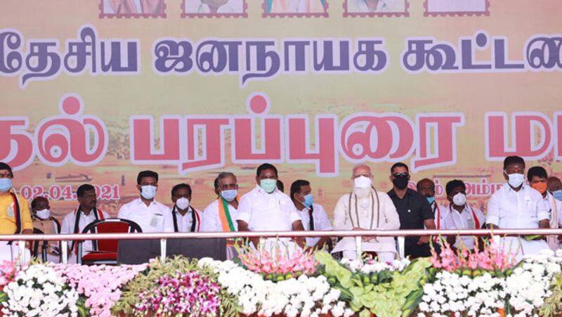 Modi shook the soil of Madurai by speaking Tamil