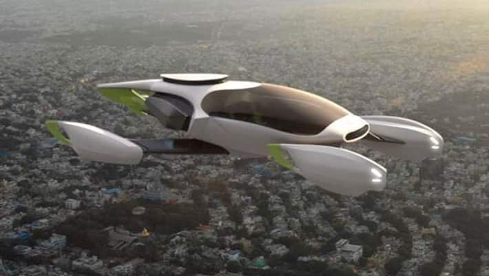 Olas flying car: introduced on April 1, will charge itself while flying, watch video here Olas flying car: introduced on April 1, will charge itself while flying, watch video here