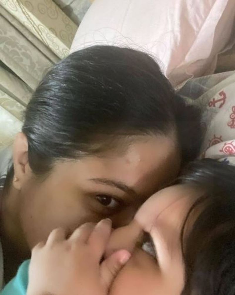 Meghana Raj shares special video of son on occasion on wedding anniversary birthday vcs