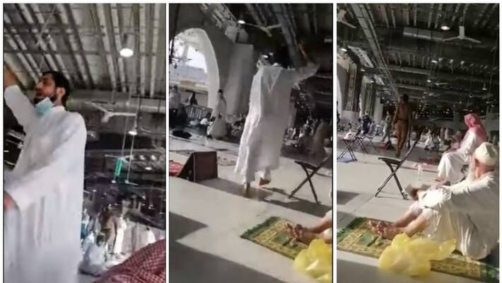 Saudi police arrests armed man entering Makkah mosque Saudi police arrests armed man entering Makkah mosque