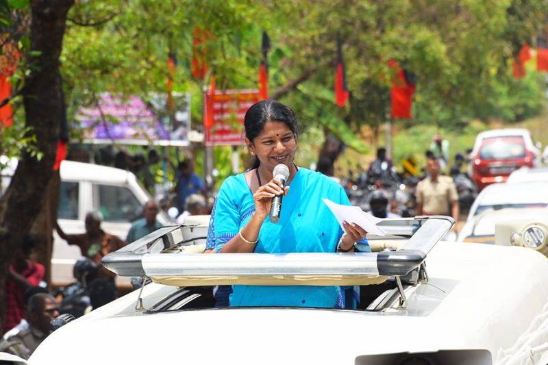 Thank you to everyone who inquired with care about my health... DMK MP kanimozhi