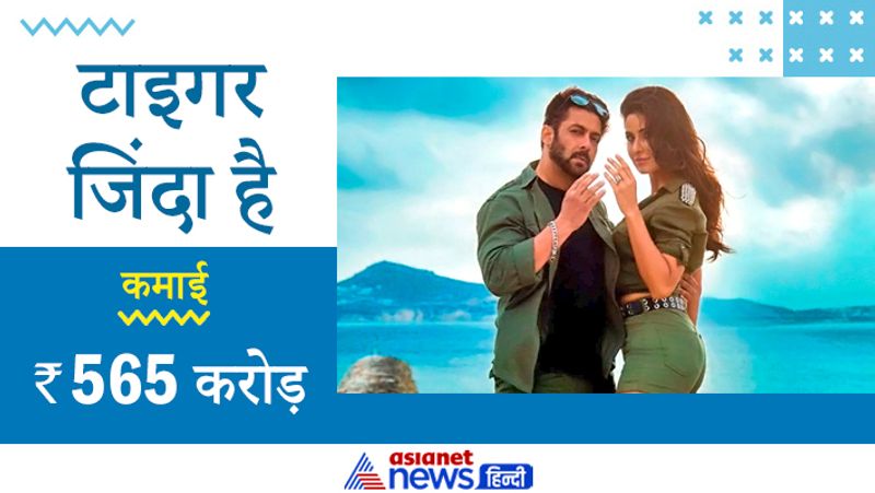 टाइगर जिंदा है का बजट 210 करोड़ रुपए था। फिल्म को दिसंबर, 2017 में रिलीज किया गया था। 