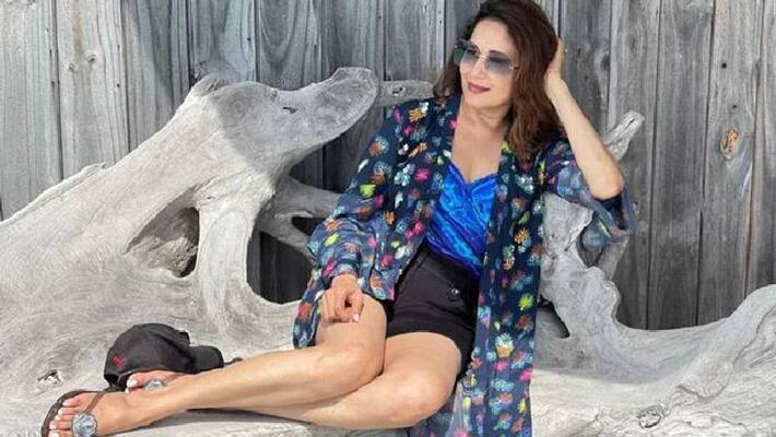 Madhuri Dixit Chilling at Maldives Madhuri Dixit Chilling at Maldives