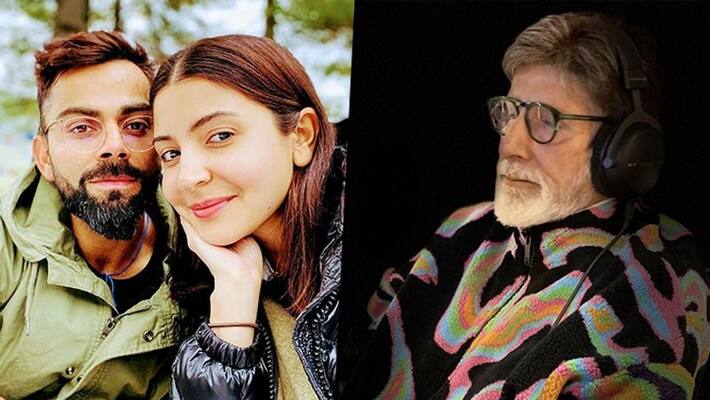 Amitabh Bachchan's funny 'shayari' dedicating Anushka Sharma and Virat Kohli; left netizens in splits Amitabh Bachchan's funny 'shayari' dedicating Anushka Sharma and Virat Kohli; left netizens in splits