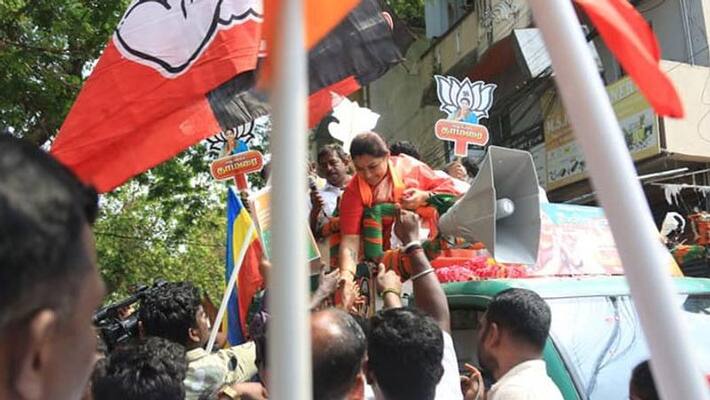 thousand lights constituency... Khushbu final phase of the election campaign thousand lights constituency... Khushbu final phase of the election campaign