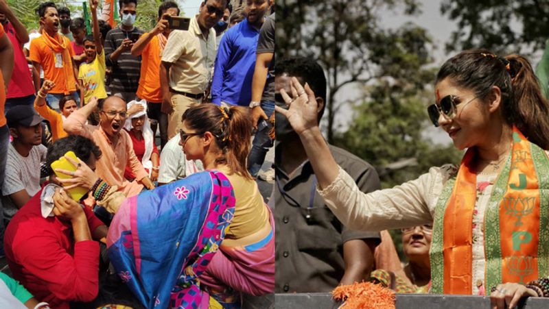 <p>চতুর্থ দফায় ভোট রয়েছে দক্ষিণ ২৪ পরগনা জেলার বেহালা, টালিগঞ্জ, কসবা ও যাদবপুরে। ভোটের দিন ভোটারদের বাড়িতে গিয়ে কী করছেন বিজেপি তারকা প্রার্থী পায়েল, উঠছে একাধিক প্রশ্ন।</p>