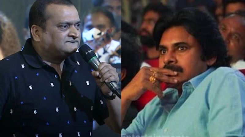 పవన్ గారు కొత్త చరిత్ర కోసం అడుగులు వేస్తున్నారు. ఇటు సినిమాలూ చేస్తున్నారు. చేయాలి కూడా. ఒక ఫ్రెండ్ నాతో అన్నాడు ఏరా మీ బాస్ సినిమాలు అంటాడు రాజకీయం అంటాడు అని. నేను చెప్పాను. ఒరేయ్ ఆయనకు మనలా పాల వ్యాపారం, మందు వ్యాపారం, కోళ్ల వ్యాపారం ఇలాంటివేవీ తెలియదు. ఆయనకు తెలిసిందల్లా బ్లడ్ వ్యాపారం. రక్తాన్ని చెమటగా మార్చి, ఆ చెమటతో నటించి మనకు సంతోషాన్ని కలిగిస్తుంటారు అన్నాను.