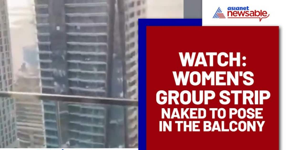 Women Strip Naked On Penthouse Balcony Gets Arrested Watch Video