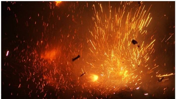 Man celebrates babys birth with fireworks burns five cars in UAE Man celebrates babys birth with fireworks burns five cars in UAE