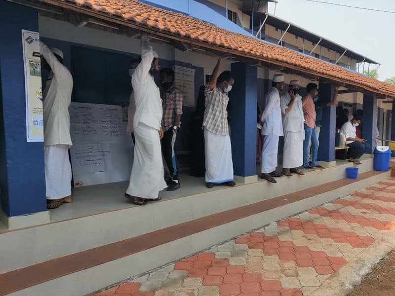 Local body election counting result immediately