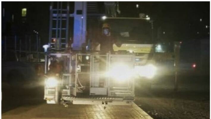 fire broke out in a building in muscat fire broke out in a building in muscat