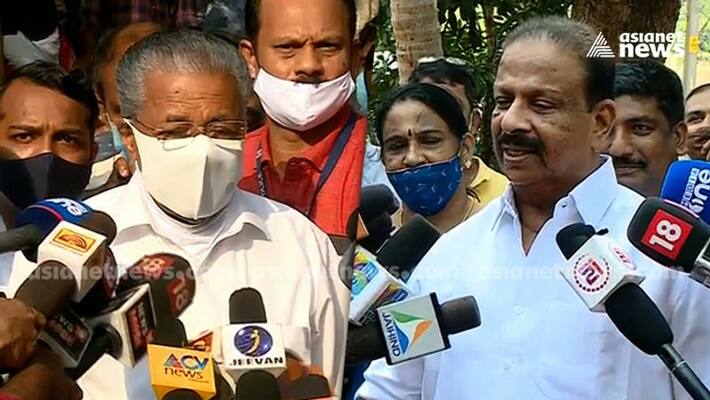 kerala assembly election 2021 k sudhakaran reply to cm pinarayi vijayan election day response about sabarimala kerala assembly election 2021 k sudhakaran reply to cm pinarayi vijayan election day response about sabarimala