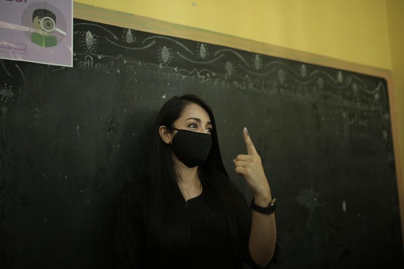 ఓటు వేసిన త్రిష.