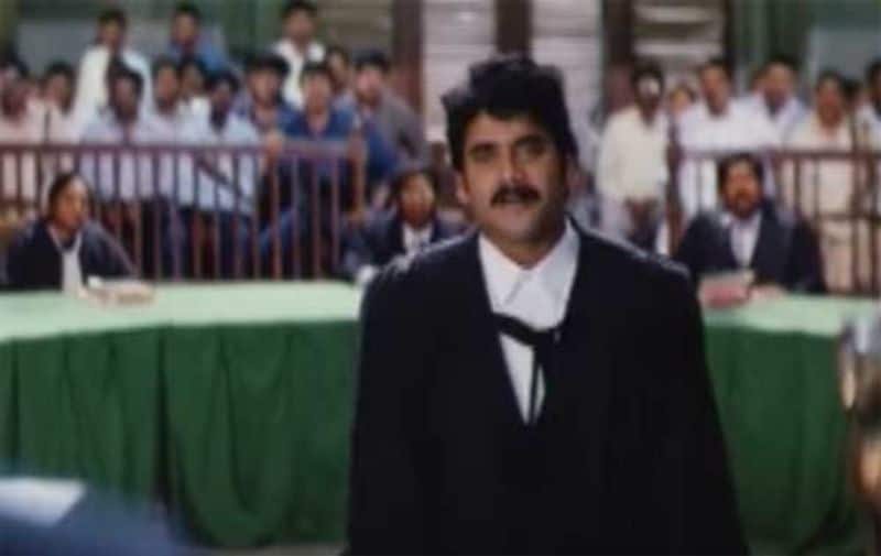 అధిపతి చిత్రంలో లాయర్ రోల్ చేసిన నాగ్