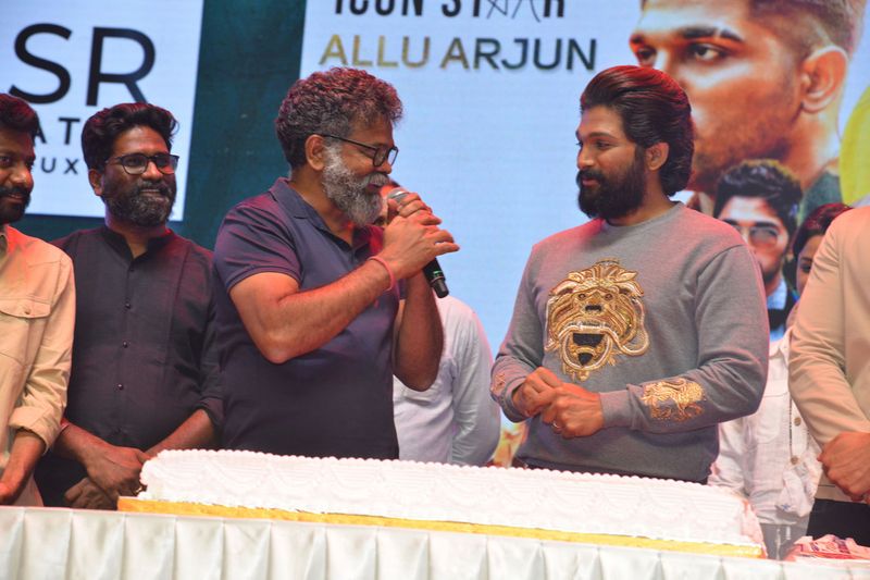 పుష్ప ఫస్ట్ మీట్ ఈవెంట్ ఫోటోలు