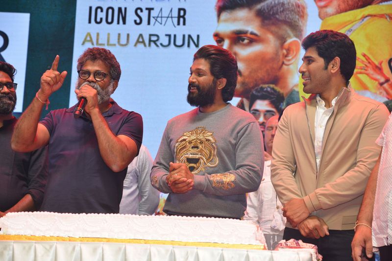 పుష్ప ఫస్ట్ మీట్ ఈవెంట్ ఫోటోలు