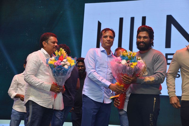 పుష్ప ఫస్ట్ మీట్ ఈవెంట్ ఫోటోలు
