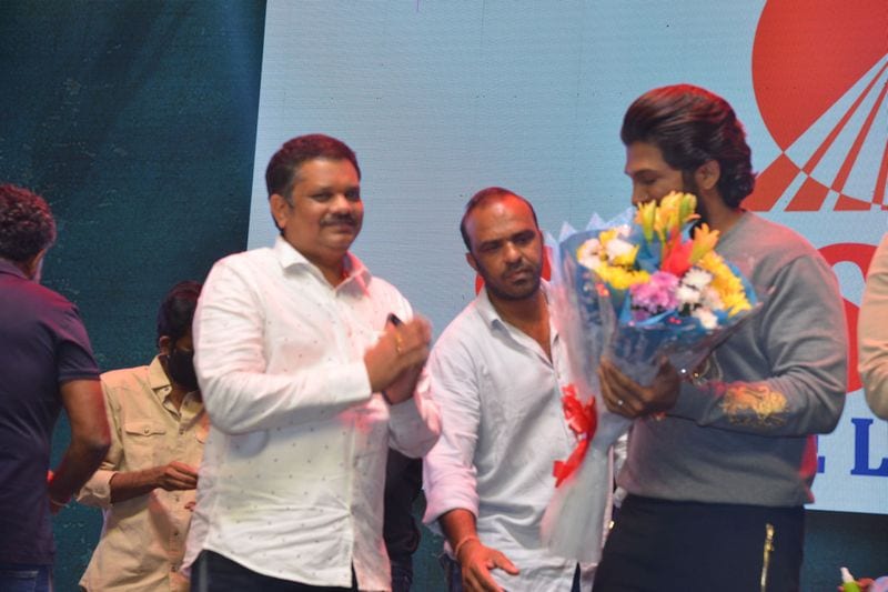 పుష్ప ఫస్ట్ మీట్ ఈవెంట్ ఫోటోలు