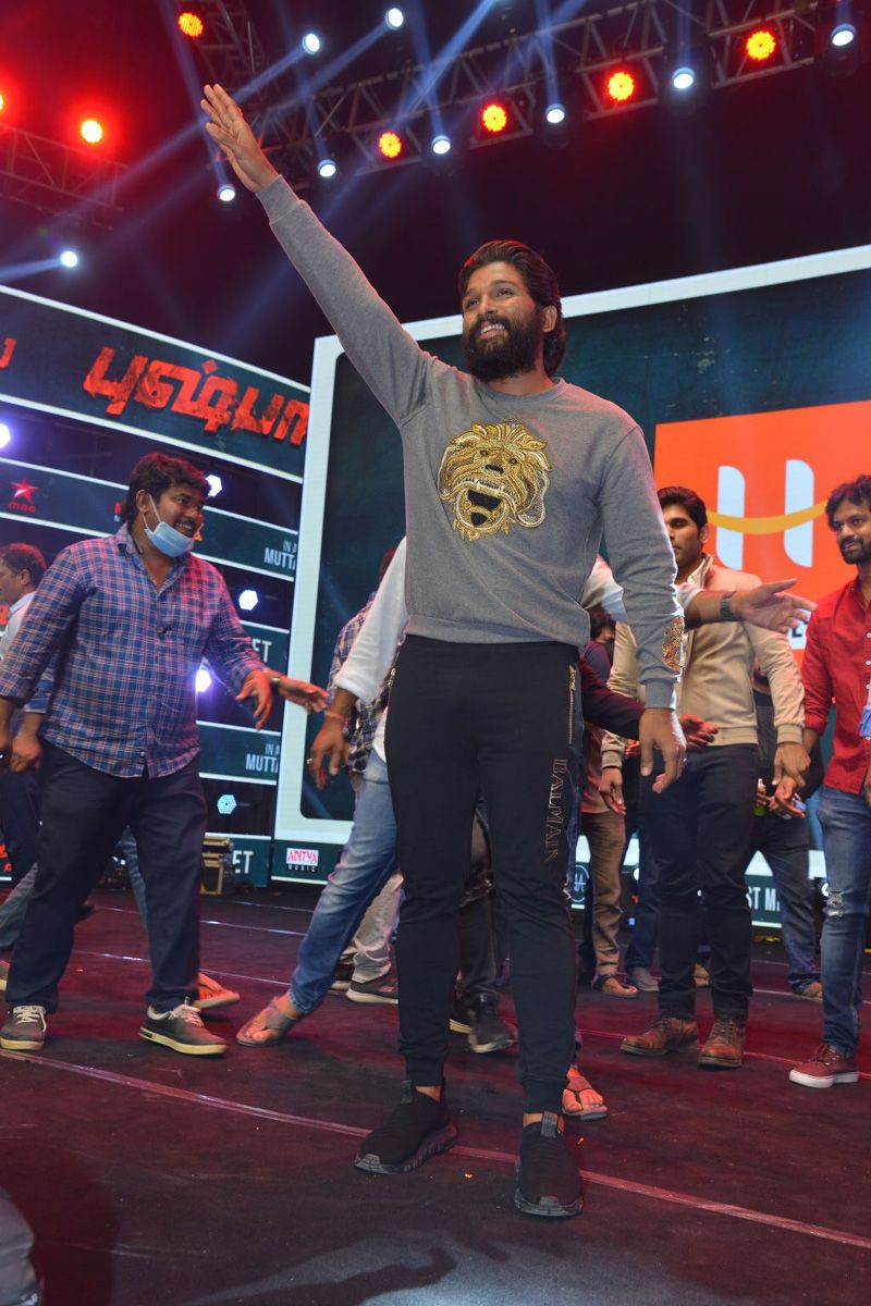 పుష్ప ఫస్ట్ మీట్ ఈవెంట్ ఫోటోలు