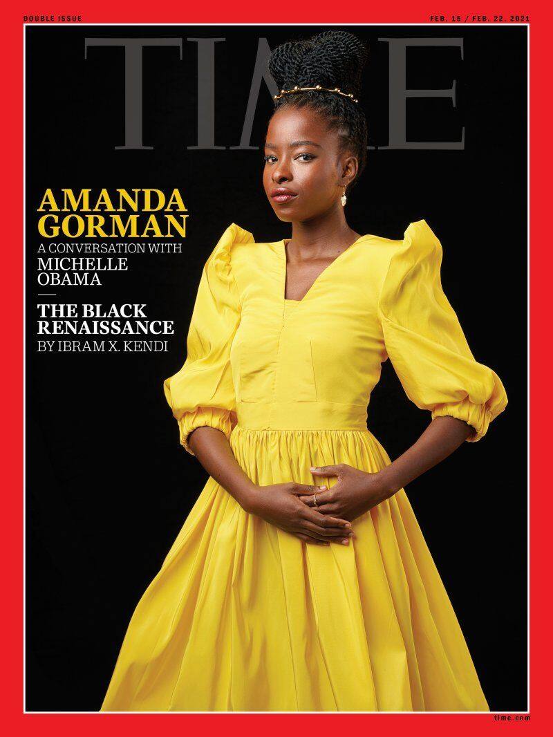 amanda gorman featured as Vogue cover