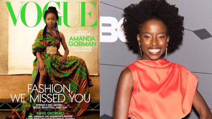 amanda gorman featured as Vogue cover amanda gorman featured as Vogue cover