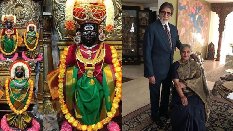 जया का पूरा परिवार भगवान में गहरी आस्था रखता है। ऐसे में घर में एक बेहद खास मंदिर बनाया गया है। रिपोर्ट्स के अनुसार मंदिर में रखी मूर्तियों को सोने और हीरों से बने गहनों से सजाया गया है। अक्सर अमिताभ अपने घर में बने मंदिर की फोटोज सोशल मीडिया पर शेयर करते रहते हैं।