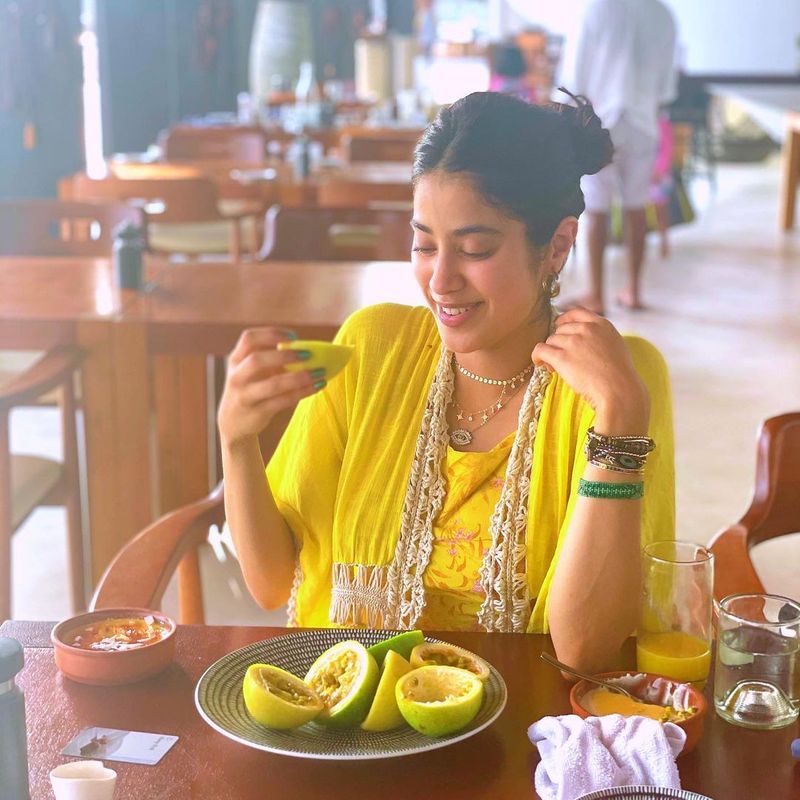ప్రస్తుతం జాన్వీ స్టూడెంట్ ఆఫ్ ది ఇయర్ 2, గుడ్ లక్ జెర్రీ అనే రెండు క్రేజీ ప్రాజెక్ట్స్ లో నటిస్తున్నారు.