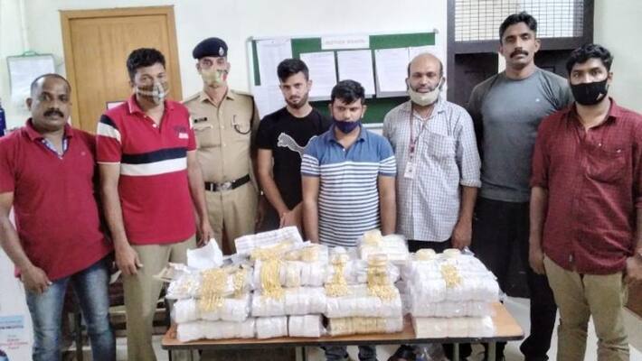 untaxed gold seized from train passengers in Kozhikode untaxed gold seized from train passengers in Kozhikode