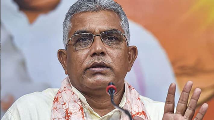 Bengal BJP Chief Dilip Ghosh to meet party president JP Nadda at his residence bpsb Bengal BJP Chief Dilip Ghosh to meet party president JP Nadda at his residence bpsb