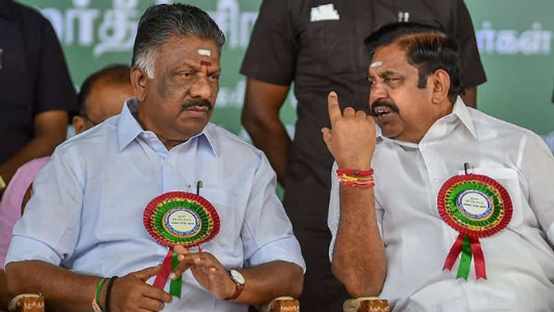 The main party that withdrew from the AIADMK...edappadi palanisamy shock