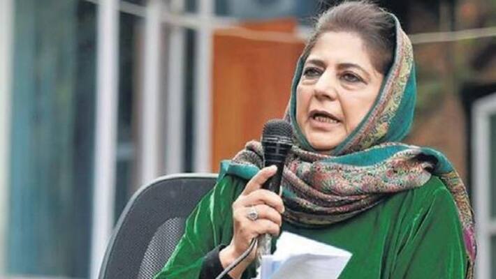 Mehbooba Mufti says Nobody will understand the language of weapons KPP Mehbooba Mufti says Nobody will understand the language of weapons KPP