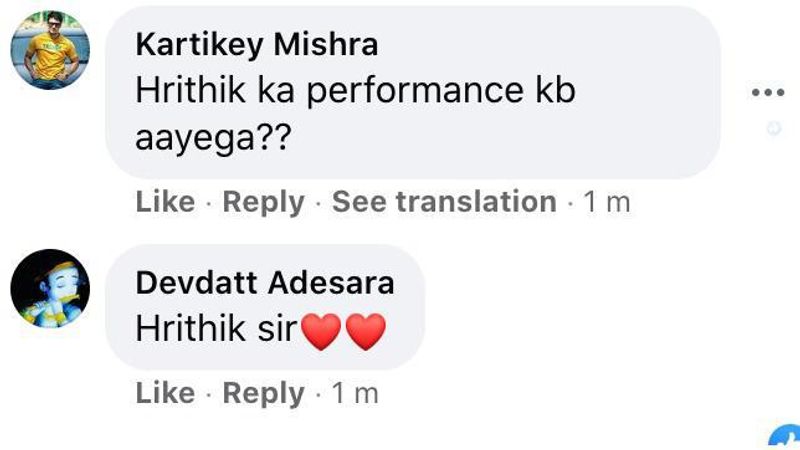 The event was also streamed live on Facebook along with the television broadcast and when it was time for Hrithik’s performance, the views saw the highest peak. 