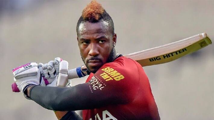 6IXTY Tournament All rounder Andre Russell Hits 6 Sixes In A Row For Trinbago Knight Riders kvn 6IXTY Tournament All rounder Andre Russell Hits 6 Sixes In A Row For Trinbago Knight Riders kvn