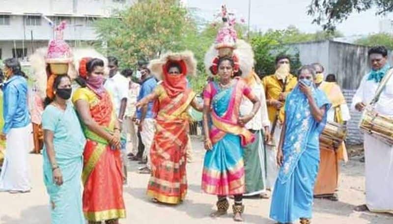 folk artist protest over all Tamilnadu  for quarantine relaxation