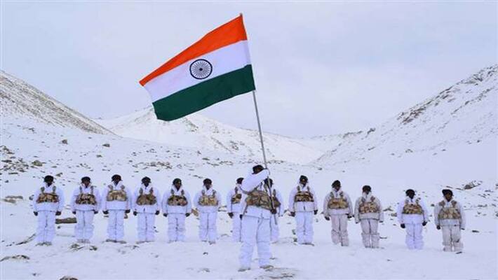 India hoisted tricolour at world's highest battlefield on 13 April 1984 DHA India hoisted tricolour at world's highest battlefield on 13 April 1984 DHA
