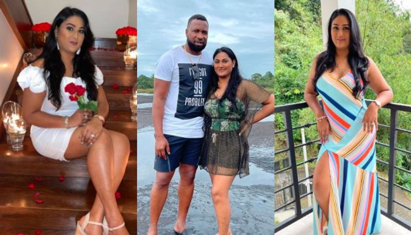 IPL 2021, KKR russell, CSK bravo, MI pollard to gayle, meet 10 hottest wives of west indies cricketrs spb