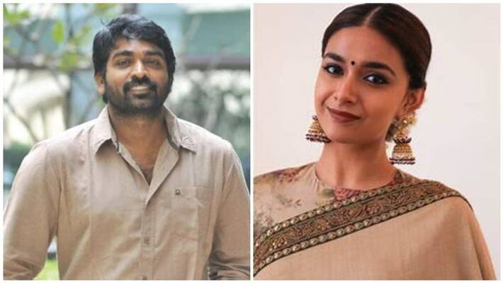 Vijay Sethupathi and Keerthi Suresh have teamed up for the successor actor film Vijay Sethupathi and Keerthi Suresh have teamed up for the successor actor film