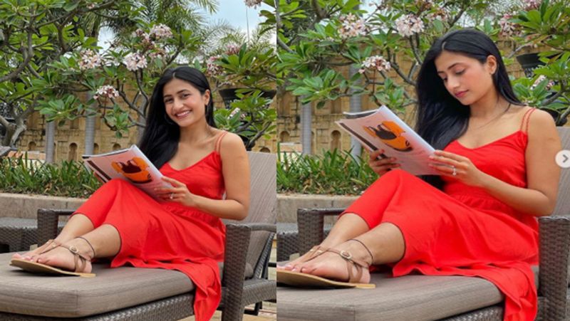 लाल रंग में खूब जच रही हैं धनाश्री
खुले बाल और कानों में फूल लगाए लाल रंग की इस ड्रेस में धनाश्री गजब की खूबसूरत लग रही हैं। इन फोटोज को शेयर कर उन्होंने भी लिखा कि 'मुझपर यह रंग अच्छा लग रहा है।'