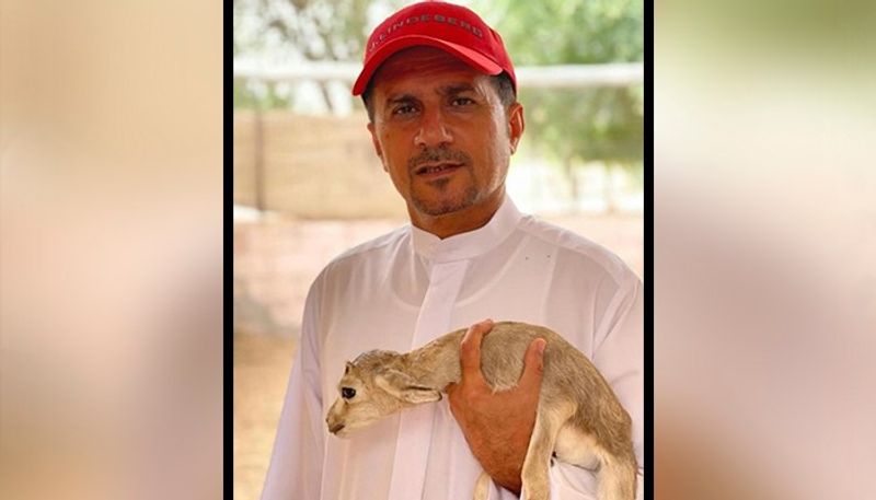 Masoud Alhammad, Lieutenant Colonel of Dubai, says it's important for keeping pets' mental health in check