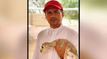 Masoud Alhammad, Lieutenant Colonel of Dubai, says it's important for keeping pets' mental health in check