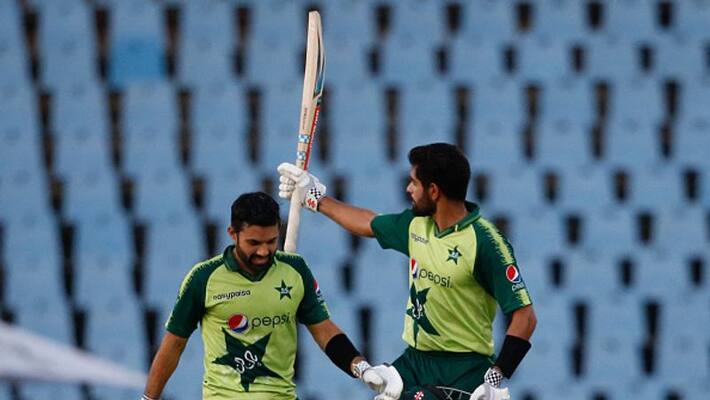 babar azam century lead pakistan to reach 204 target in just 18 overs against south africa babar azam century lead pakistan to reach 204 target in just 18 overs against south africa