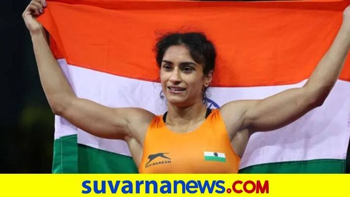 Tokyo Olympics Bound Indian Women Wrestler Vinesh Phogat Bags Gold At Poland Open 2021 kvn Tokyo Olympics Bound Indian Women Wrestler Vinesh Phogat Bags Gold At Poland Open 2021 kvn