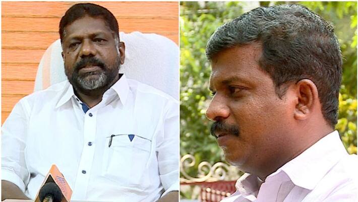 chittayam gopakumar against udf candidate adoor accusing campaigning using his caste chittayam gopakumar against udf candidate adoor accusing campaigning using his caste