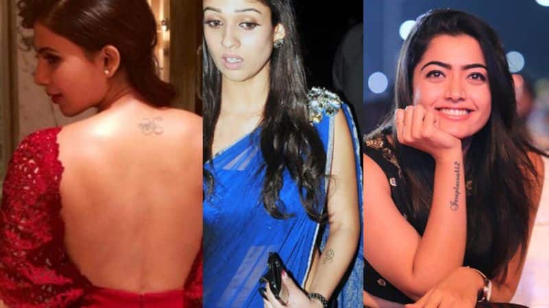 here are the meanings of tattoos samantha rashmika nayantara and other stars has ksr