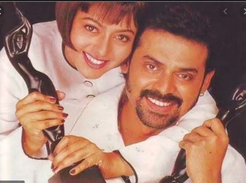 వెంకీతో సౌందర్య.