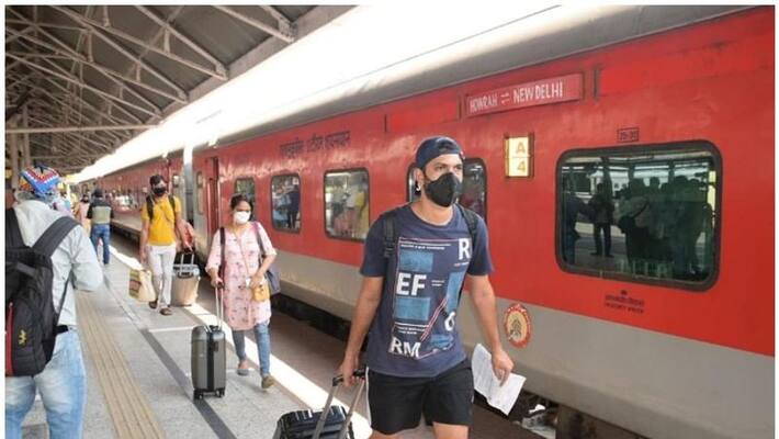 Travel in train with plot form ticket Travel in train with plot form ticket