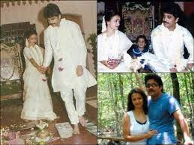 దగ్గుబాటి లక్ష్మీతో విడాకుల తరువాత నాగార్జున హీరోయిన్ అమలను ప్రేమ వివాహం చేసుకున్నారు. 1992లో వీరి వివాహం జరిగింది.