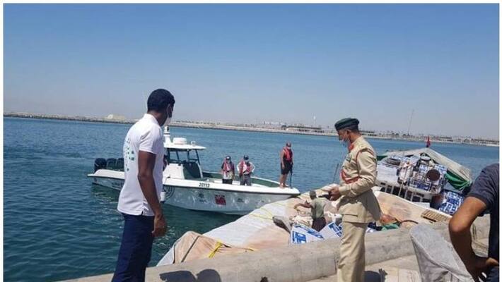 dubai police rescued six sailors from sinking dhow dubai police rescued six sailors from sinking dhow
