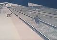 Railway man puts his own life at risk to save child from getting crushed