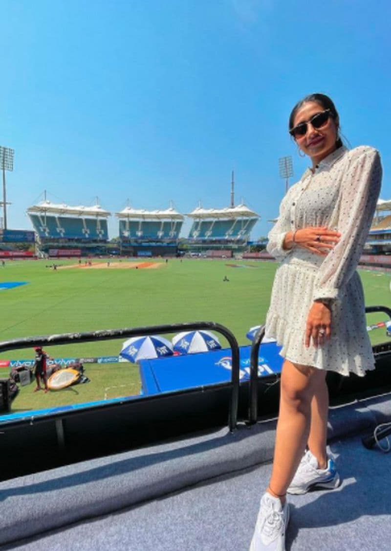However, despite the coolness, she turned up the heat in the already sultry weather of Chennai.